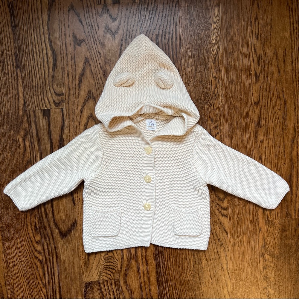 GAP Baby Cream Knit Sweater